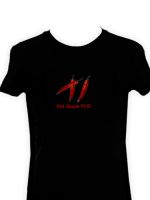 Sell EL T-shirt / music activated flashing t-shirt AL-044