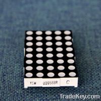 5x8 led dot matrix display