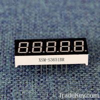 5 digit seven-segment led display