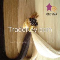 Sell popular pre bonded hair extension