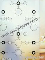 Wardrobe decorative glass, sliding glass door, home decoration glass