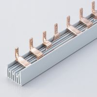 125A pin type tinned copper electric MCB bus bars