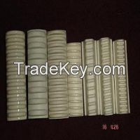 Ceramic formers for wire wound resistors