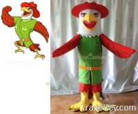 custom eagle mascot costume cartoon mascot