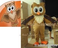 owl mascot Costume cartoon mascot