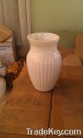 Sell white glass vase
