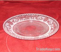 Sell Clear glass cup saucer