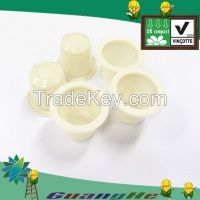 PLA white coffee capsule, Eco friendly empty nespresso coffee capsule