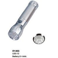 Sell LED flashlight with made of aluminum