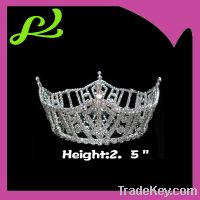 Sell Rhinestone Full Round Pageant Crowns