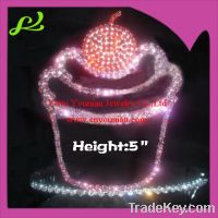 Sell Candle Rhinestone Pageant Crowns