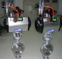 Sell butterfly valve with pneumatic
