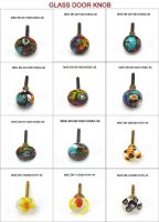 Glass door knobs