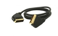 A/V SCART-SCART CABLE 21PIN CONNECTED-GOLD PLATED