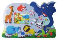 Sell wooden puzzles - wild animals