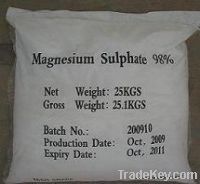 Sell Magnesium sulfate