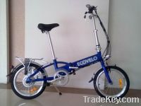 Sell Solar Folding Electric Bike With Lithium Battery