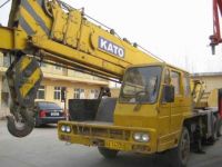 Sell used original kato hydraulic truck crane 25t