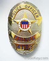 Sell custom police badge