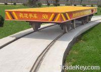 80 ton Corner-Turning Transfer Cart On-Rail