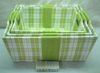 Sell MDF basket with paper cloth