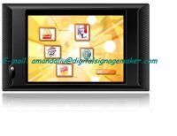 Sell  10 inch touch screen advertising player/digital signage
