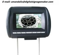 Sell 7 inch Taxi LCD Werbespielern / cab headrest advertising player