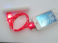 Hot selling New Design Lighting-up 3 in 1 USB CHARGING CABLE