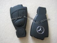 Mercedes 3button smart key case black