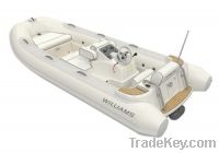 Sell Williams equipped rigid inflatable tender Turbojet 385-3.85m