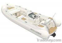 Sell Williams equipped rigid inflatable tender Turbojet D05.05m