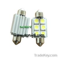 Led festoon bulb SV-8.5 6pcs 5050SMD interior dome light 39mm