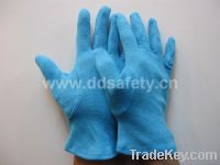 Sell Blue cotton glove-DCH106