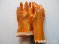 Sell Orange PVC glove-DPV105
