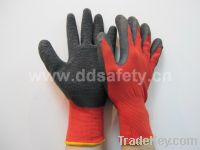 Sell Red nylon with black latex glove-DNL111