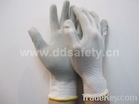 Sell White nylon with grey latex glove-DNL218
