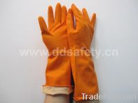 Sell Orange latex glove-DHL302