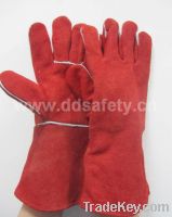 Sell Red welder glove-DLW622