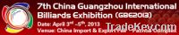 Sell 7th China Guangzhou International Billiards Exhibition (GBE2013)