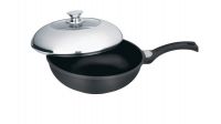 Sell Die-Casting Aluminium Wok With Handle and Lid