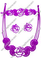 fashion jewlry necklace bracelet earrings Tatoos bandz silicone