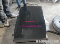 China black granite tombstone