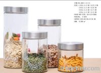 Sell promotion glass canister
