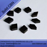 Solid CBN inserts, CBN inserts for metalworking