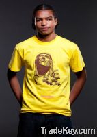 MENS YELLOW - HOLD ON - T SHIRT