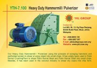 YTH-7.100 Heavy Duty Hammermill/Pulverizer