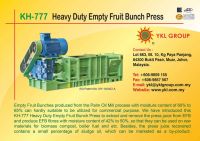 KH-777 Heavy Duty Empty Fruit Bunch Press