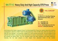 KH-777-12 Heavy Duty And High Capacity EFB Press