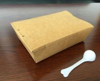 Recycled paper Leak Resistance bento lunch box carryout box