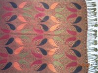 Sell popular style pashmina shawl with jacquard design PPH